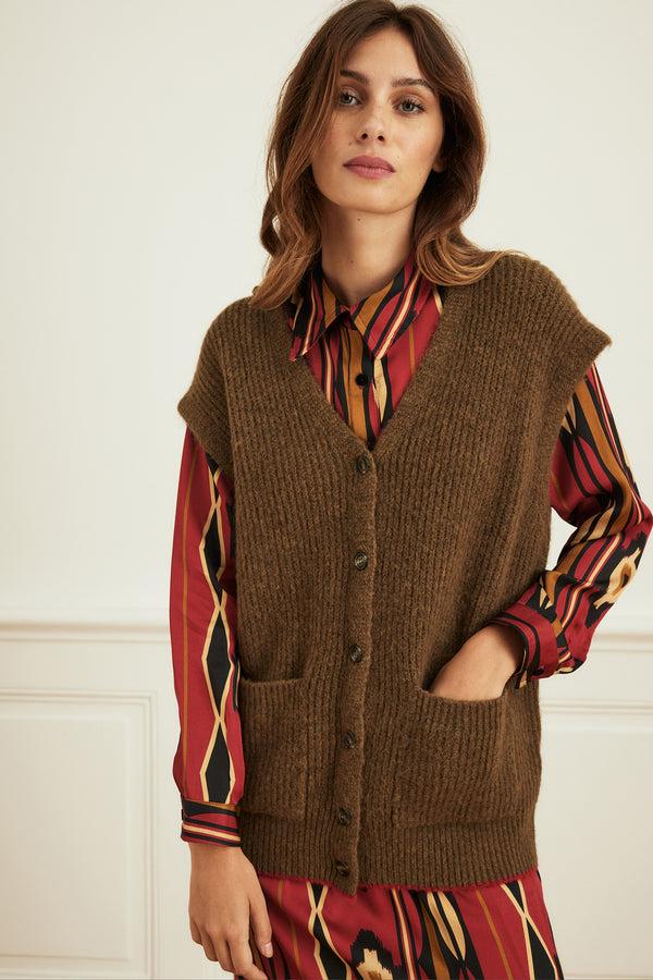 la petite francaise Gilet Permission