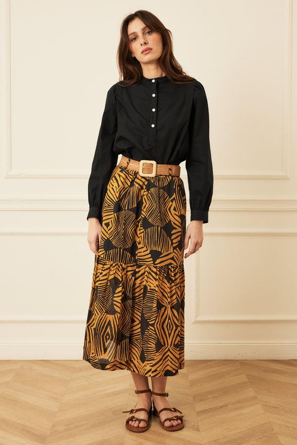 la petite francaise Jupe Jabot