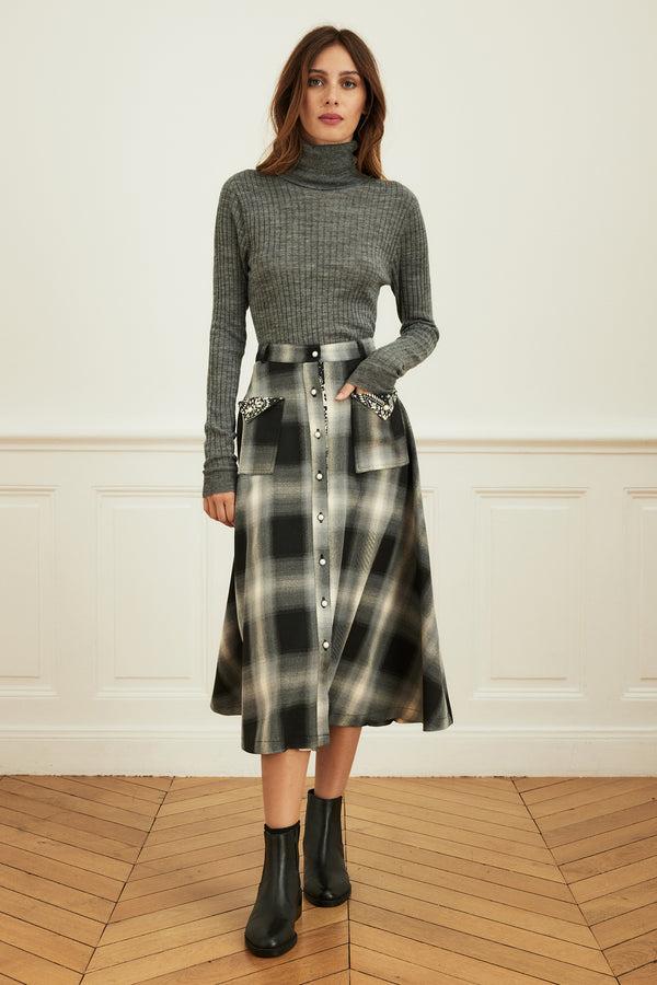 la petite francaise Jupe Jardin