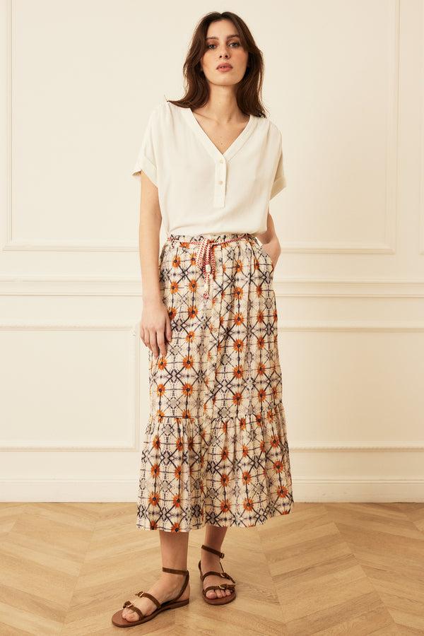 la petite francaise Jupe Journal