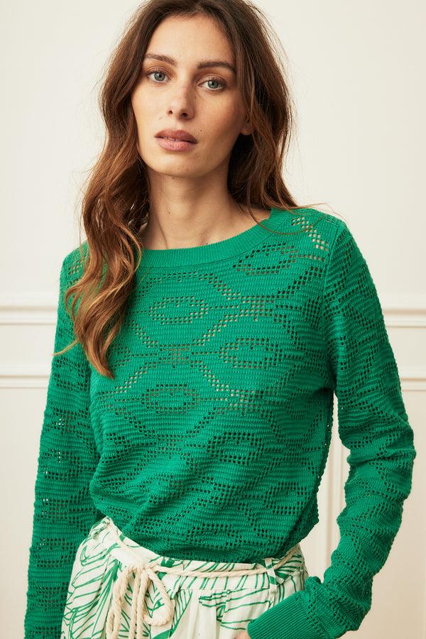 la petite francaise Pull Perplexe