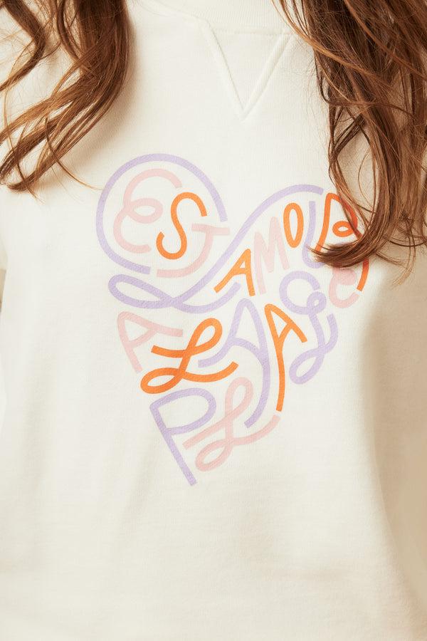 La Petite Francaise Sweat Sérieux