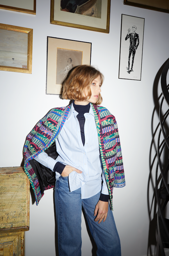 La Petite Francaise Veste Violette