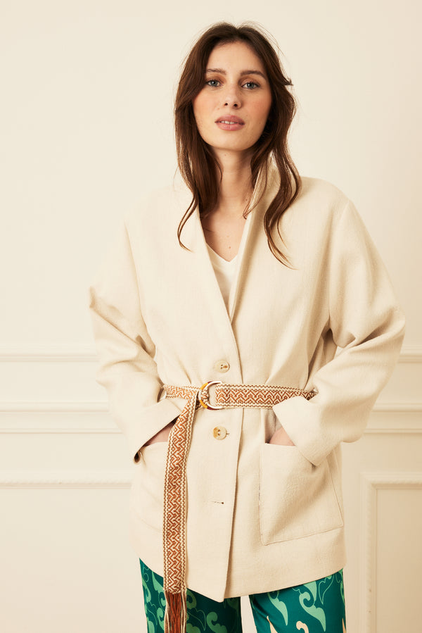 la petite francaise Veste Voyelle