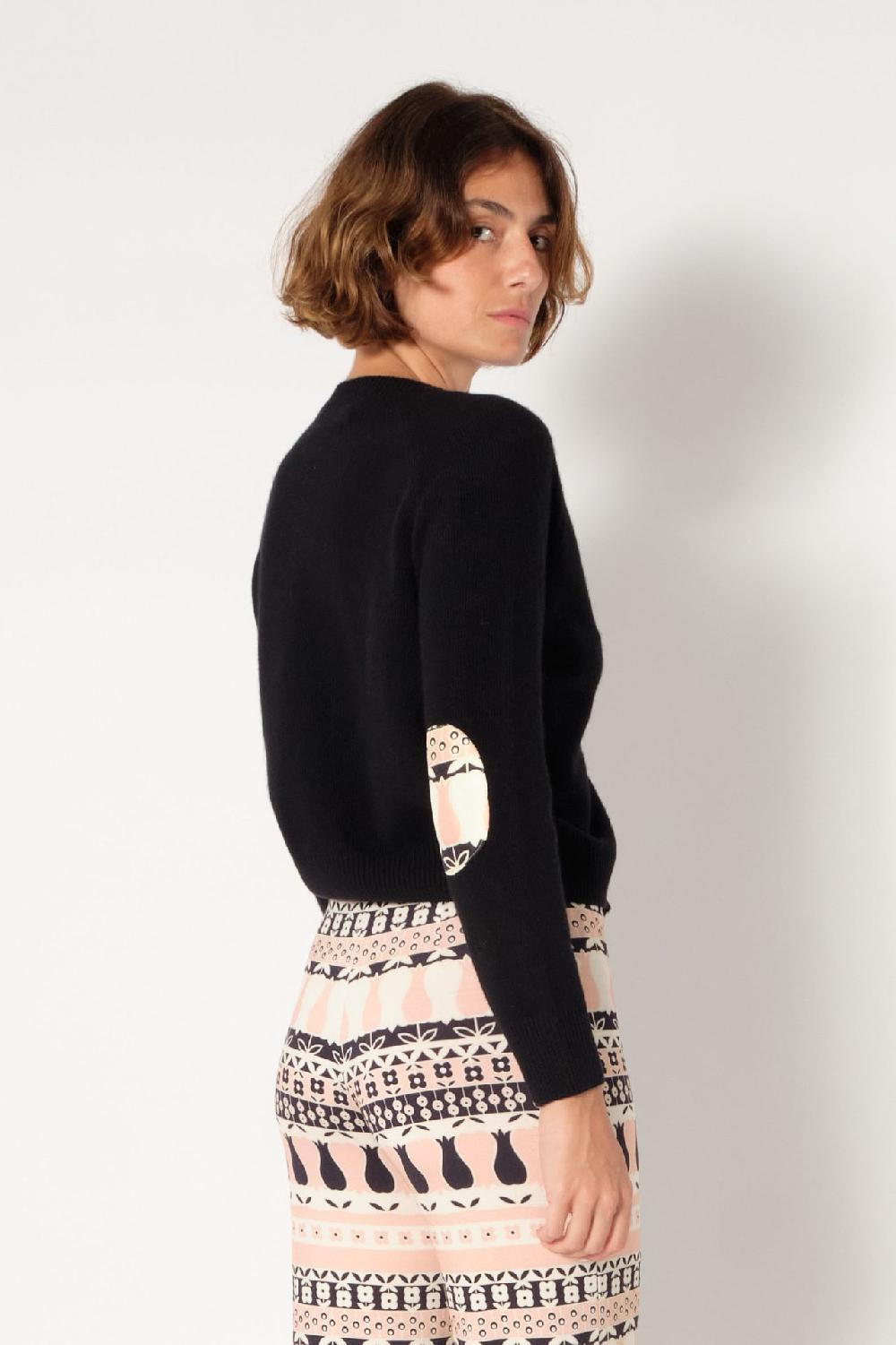 La Prestic Ouiston Cardigan LORIENT – Nero