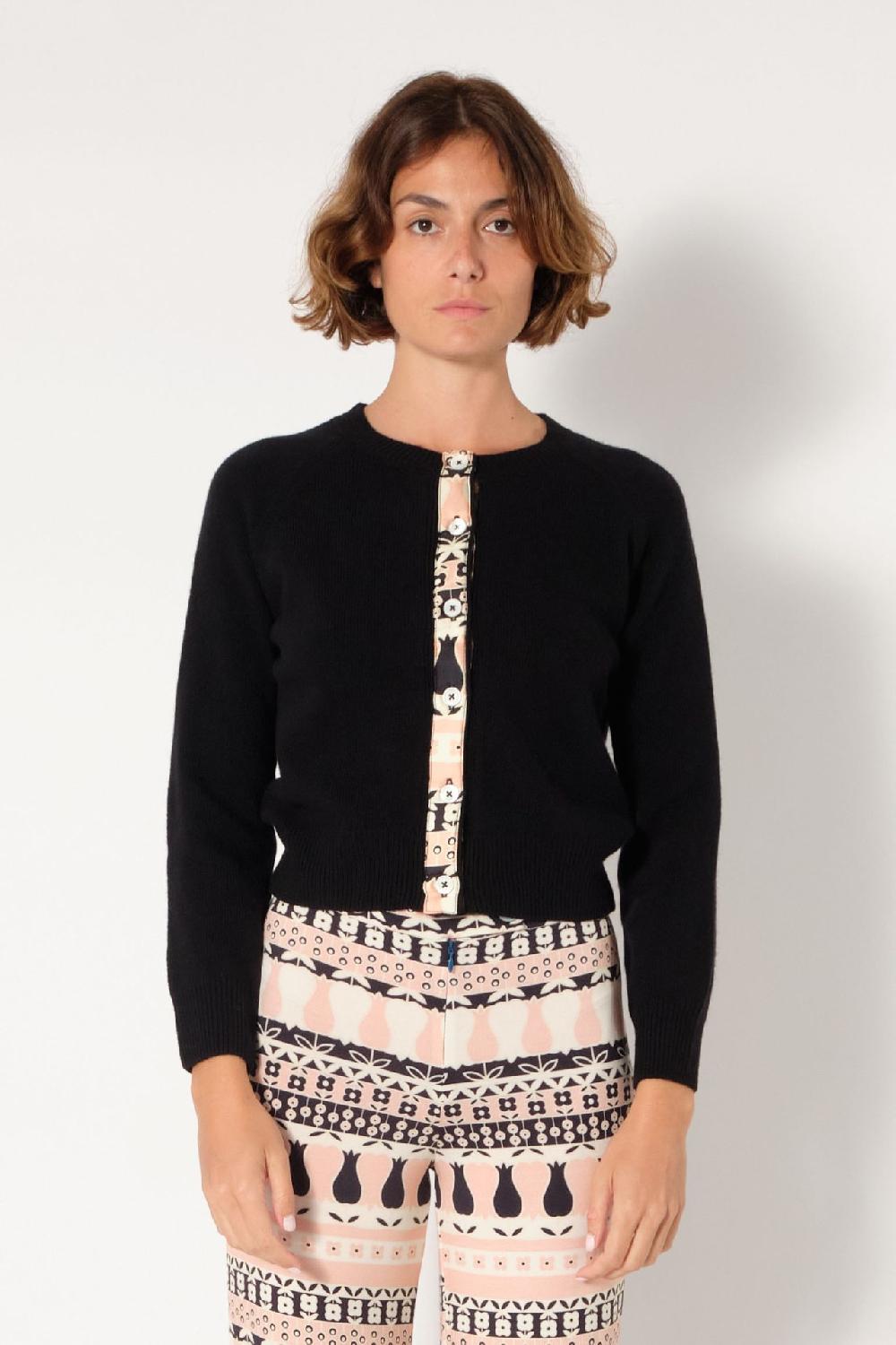 la prestic ouiston Cardigan LORIENT – Nero