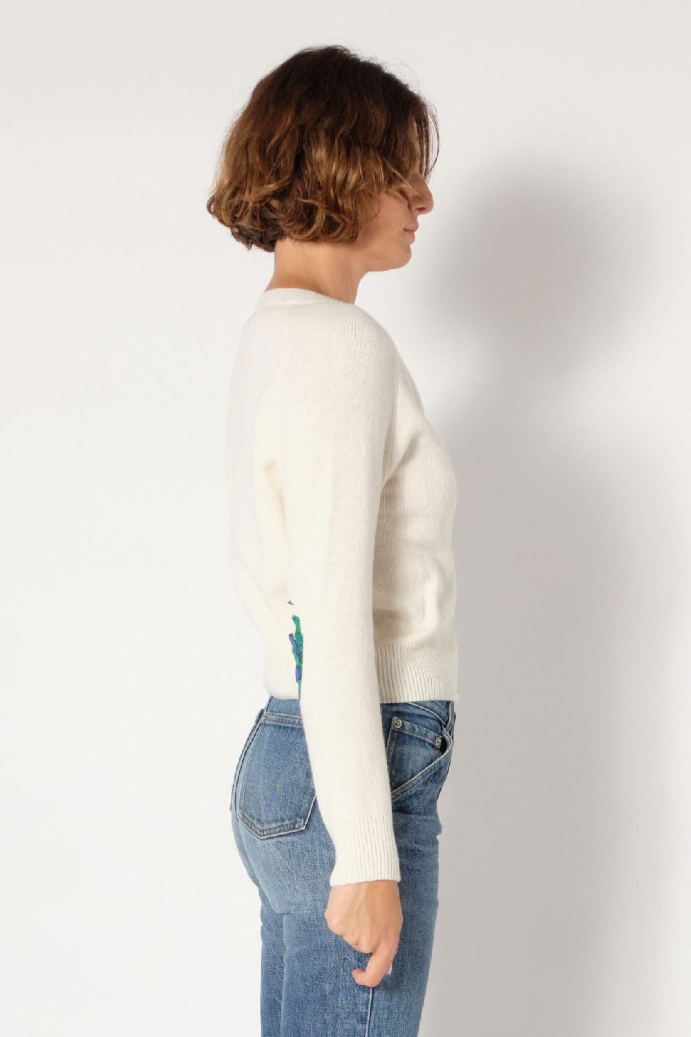 La Prestic Ouiston Cardigan LORIENT – Panna