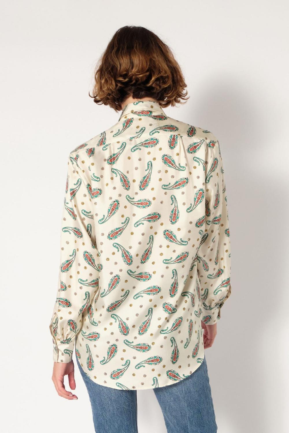 La Prestic Ouiston Chemise BROOKS – Bandana Ecru