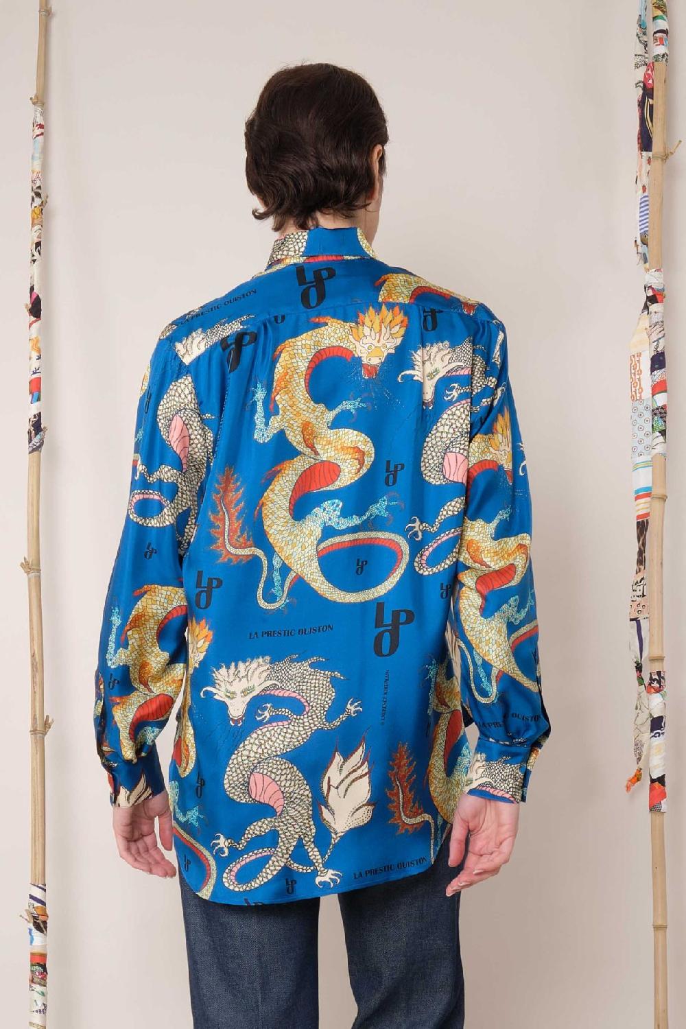La Prestic Ouiston Chemise BROOKS – Dragon Bleu SPE