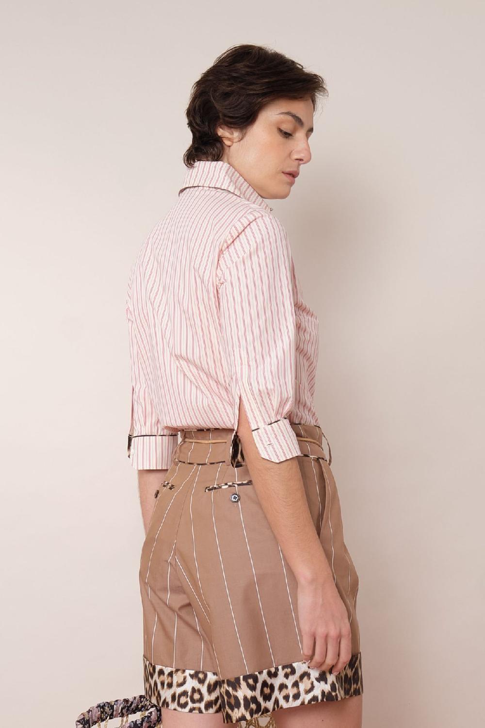 La Prestic Ouiston Chemise EMMANUELLE – Raye Rose