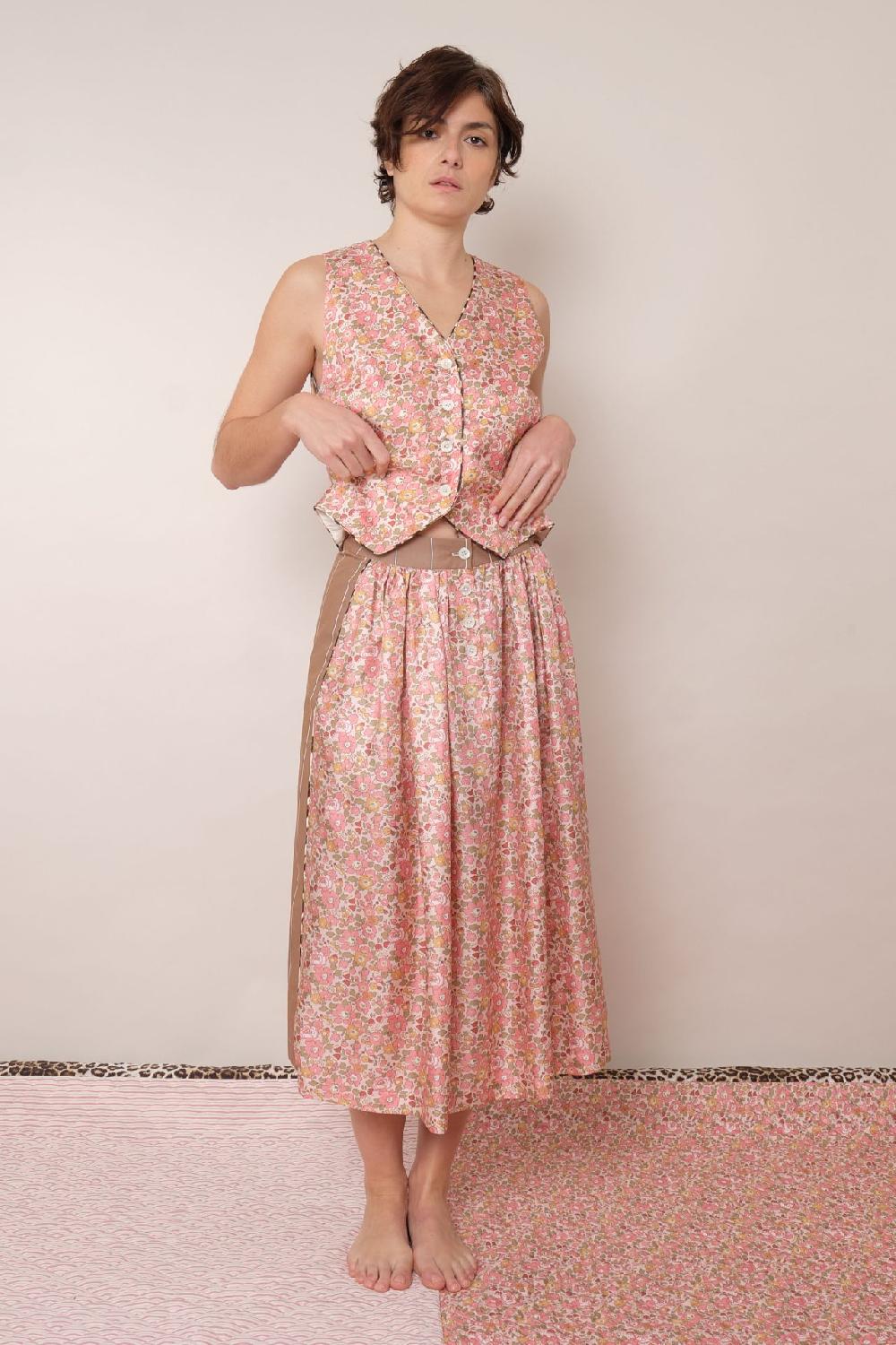 la prestic ouiston Jupe HILLS – Mix Betsy rose