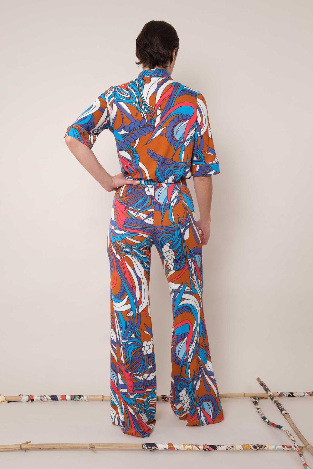 La Prestic Ouiston Pantalon GIUDECCA – Corail Epice