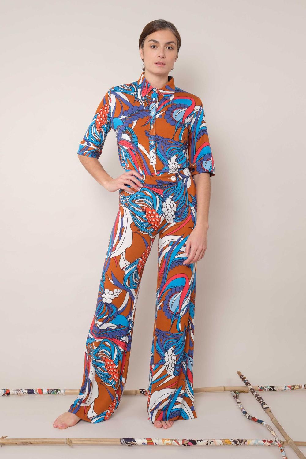 la prestic ouiston Pantalon GIUDECCA – Corail epice