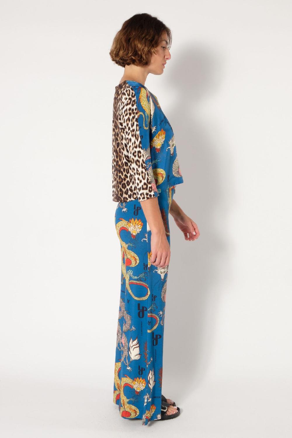 La Prestic Ouiston Pantalon GIUDECCA – Dragon Bleu