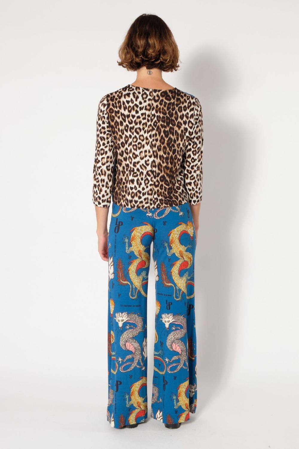 La Prestic Ouiston Pantalon GIUDECCA – Dragon Bleu