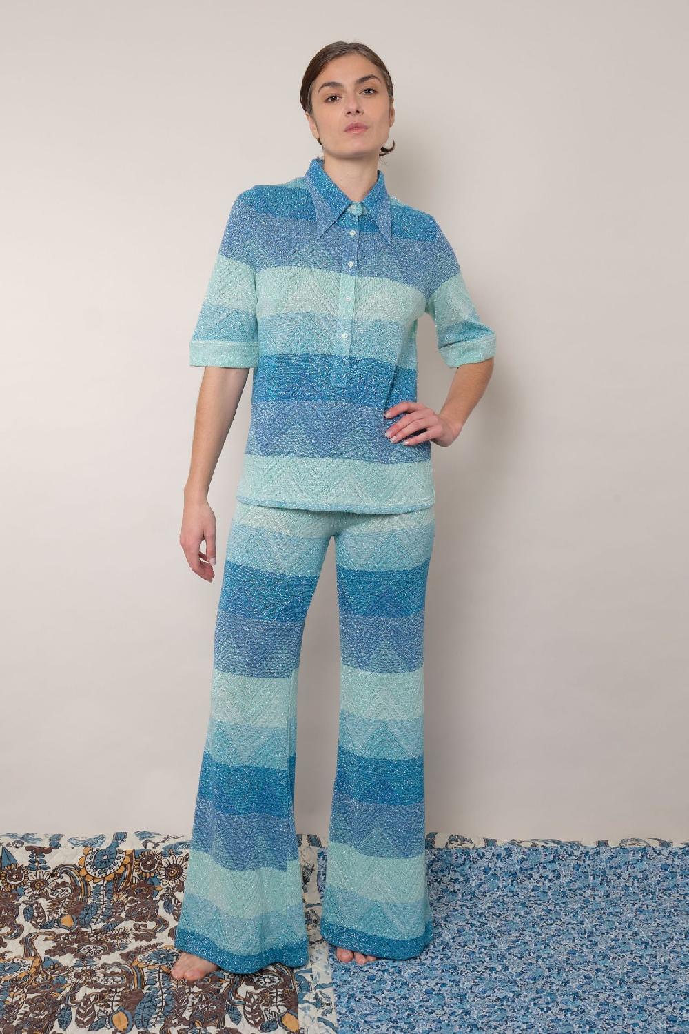 la prestic ouiston Polo LAUREN – Chevron bleu