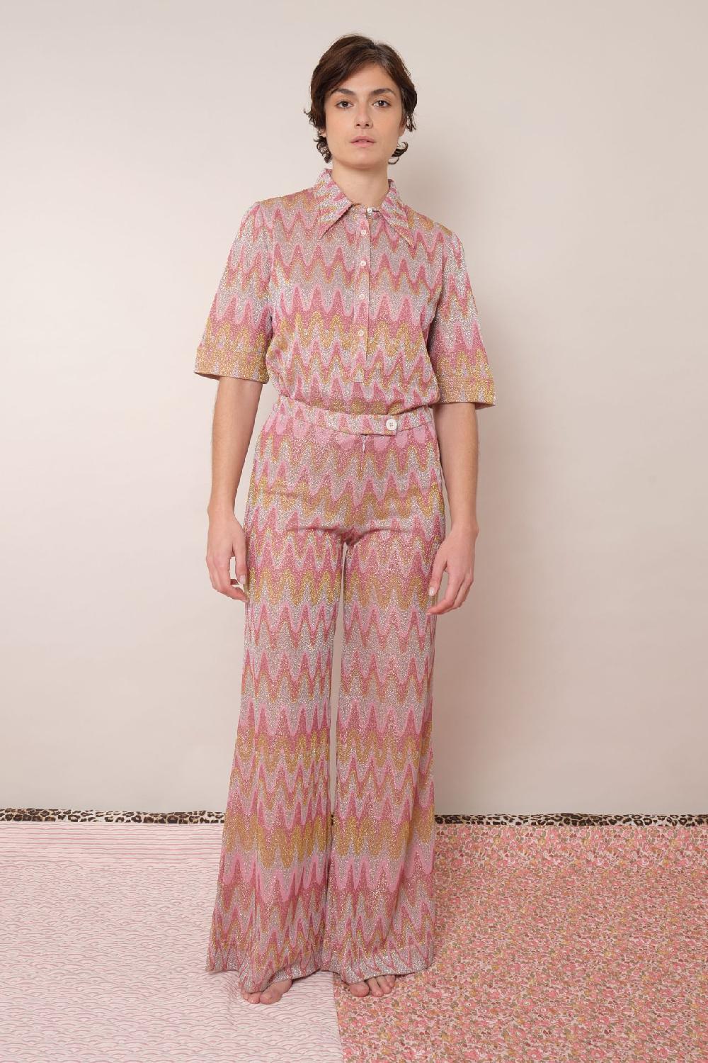 la prestic ouiston Polo LAUREN – Vague rose