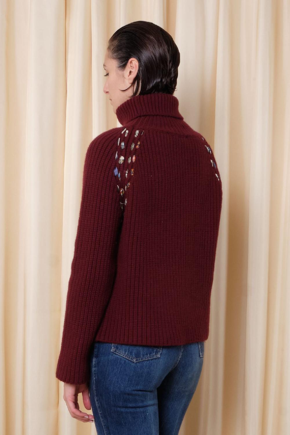 La Prestic Ouiston Pull HEMINGWAY – Granata