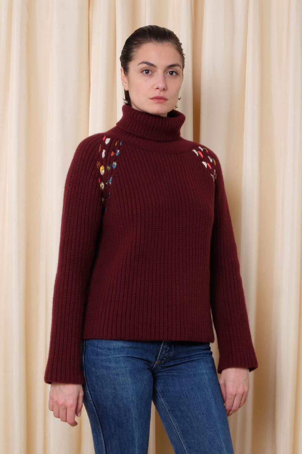 la prestic ouiston Pull HEMINGWAY – Granata