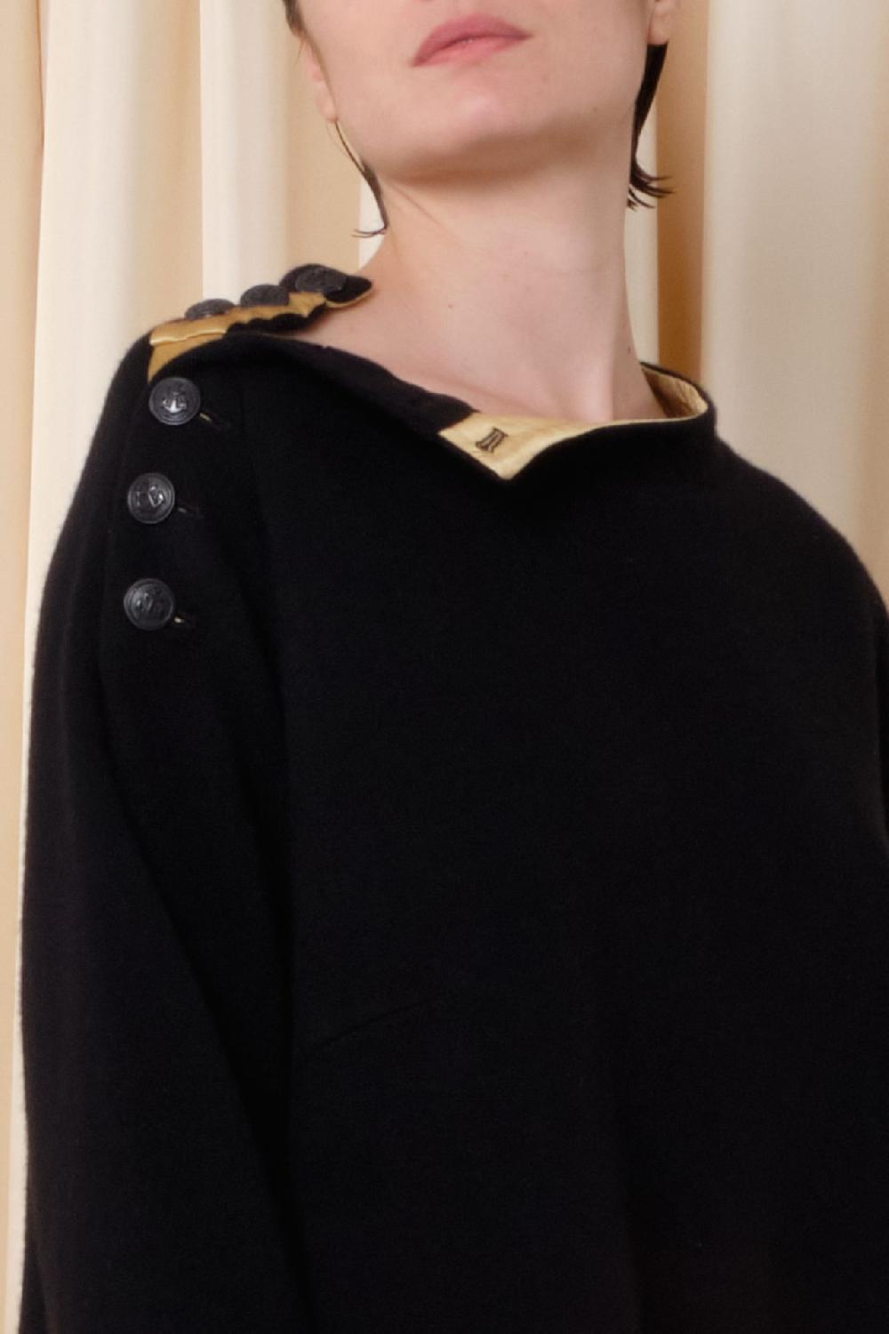 La Prestic Ouiston Pull QUIBERON – Noir