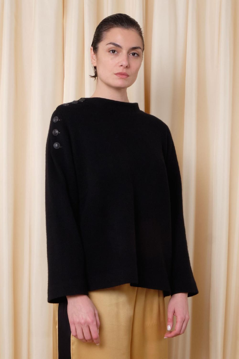 la prestic ouiston Pull QUIBERON – noir