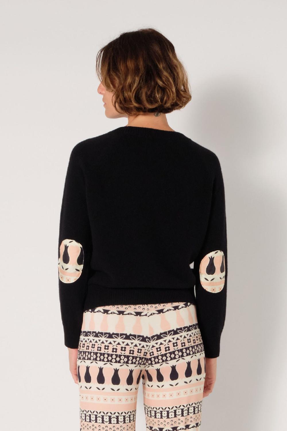 La Prestic Ouiston Pull RAS DU COU – Nero