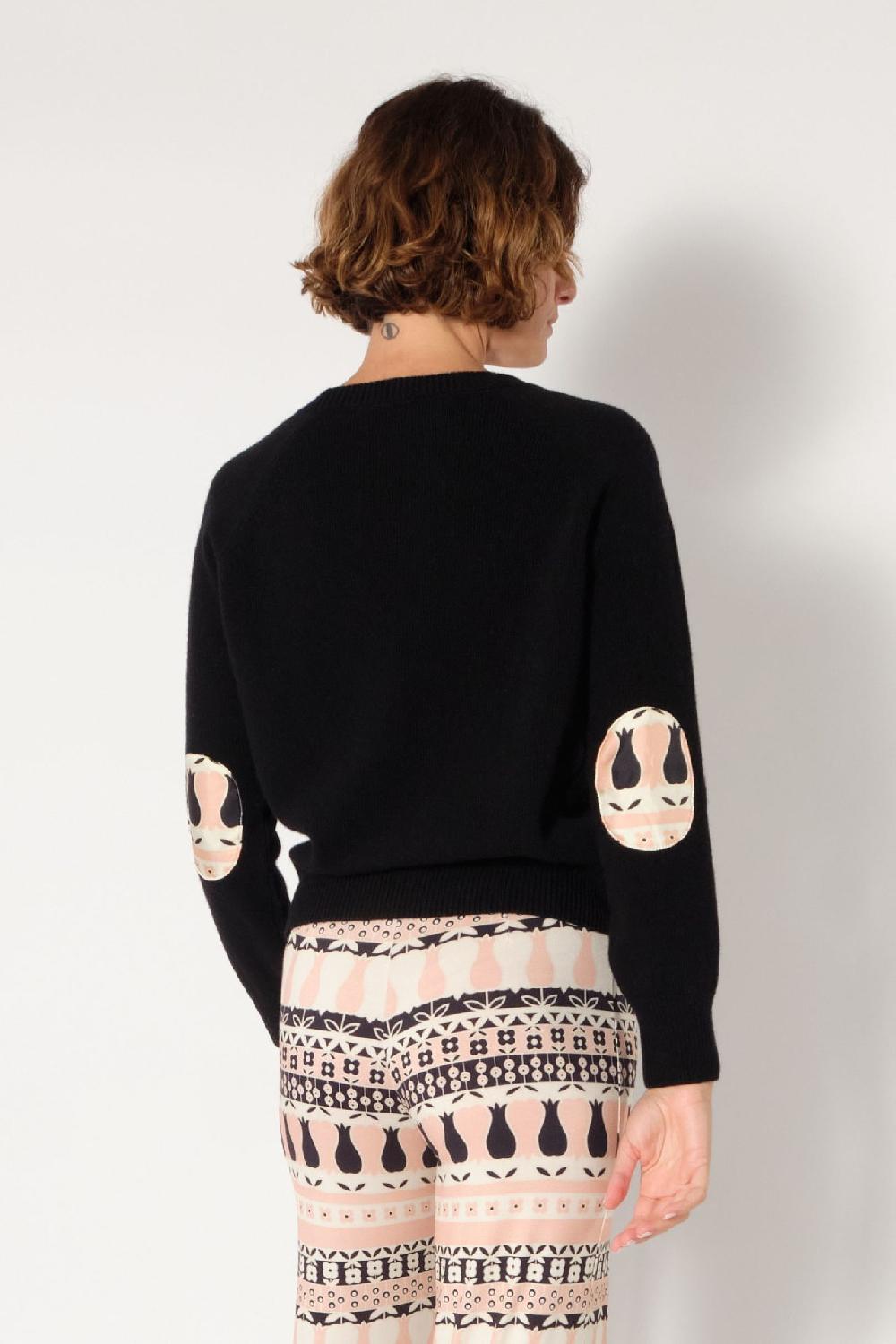La Prestic Ouiston Pull RAS DU COU – Nero