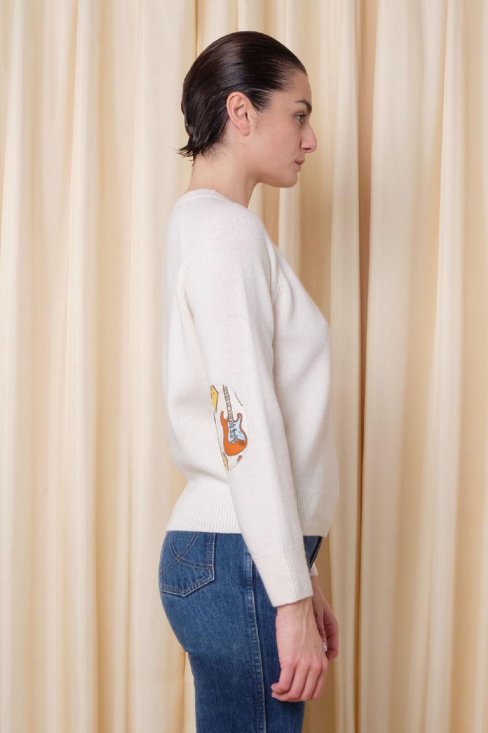 La Prestic Ouiston Pull RAS DU COU – Panna