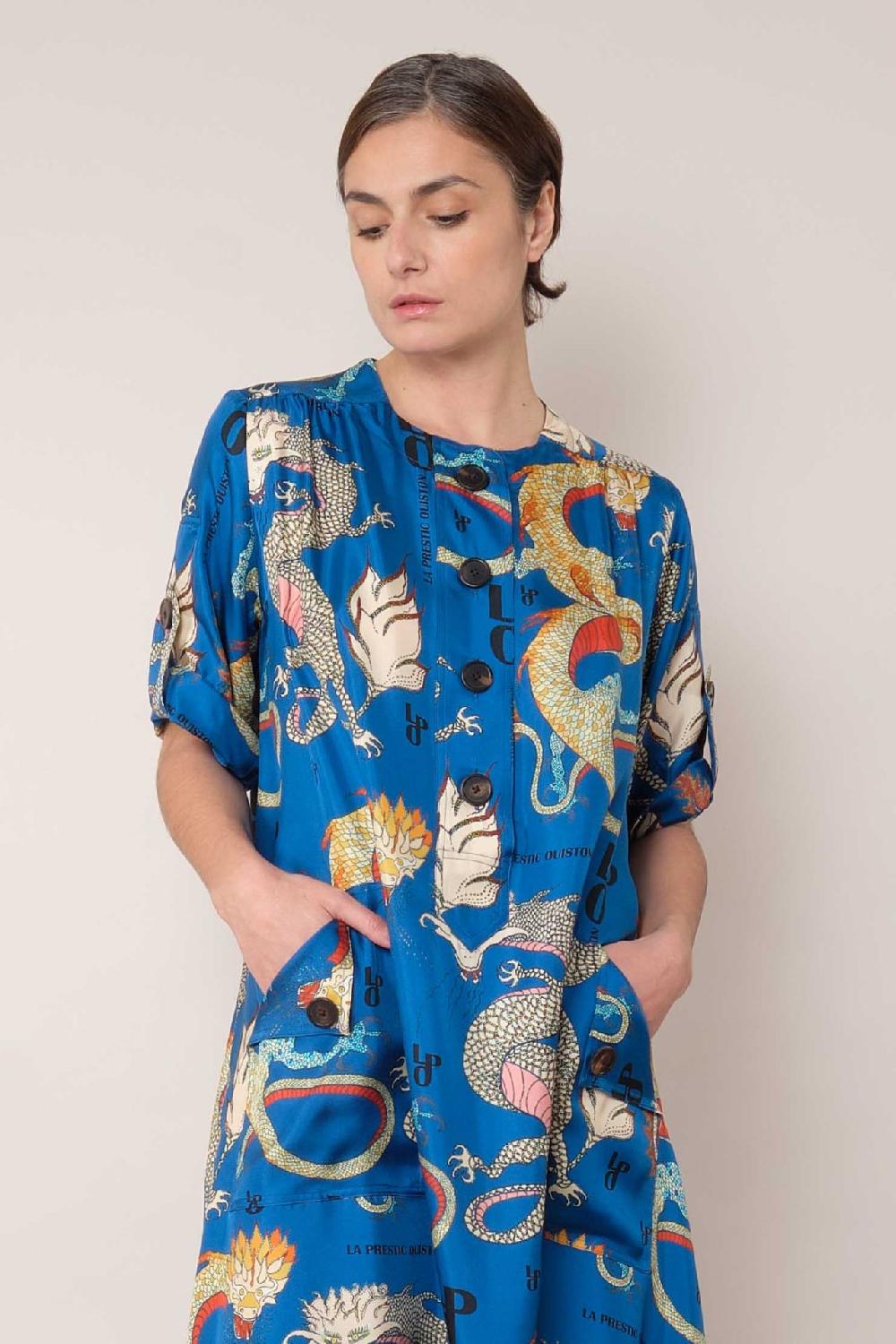 La Prestic Ouiston Robe ARRADON – Dragons LPO Bleu