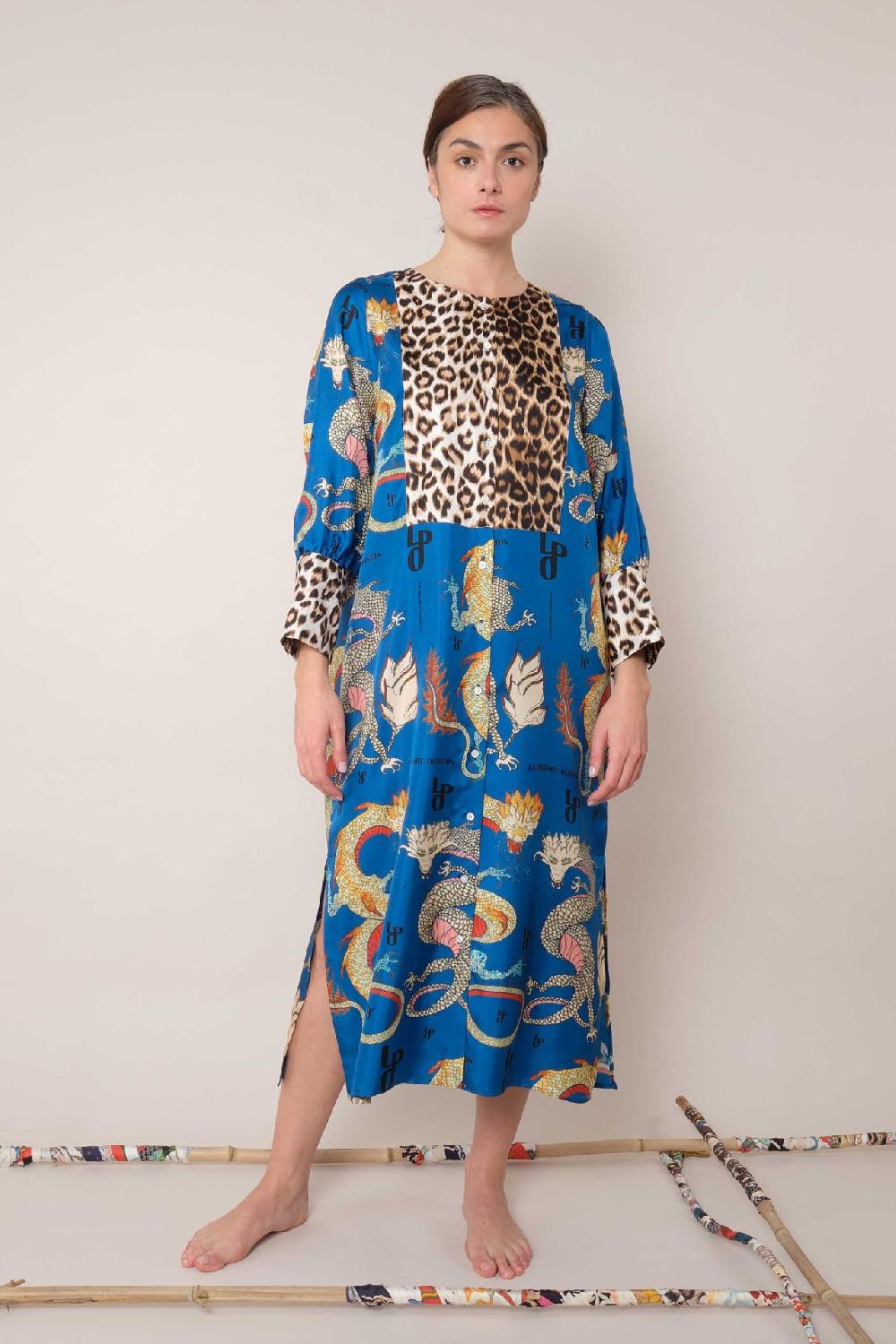 la prestic ouiston Robe CABOURG – Mix Dragon bleu