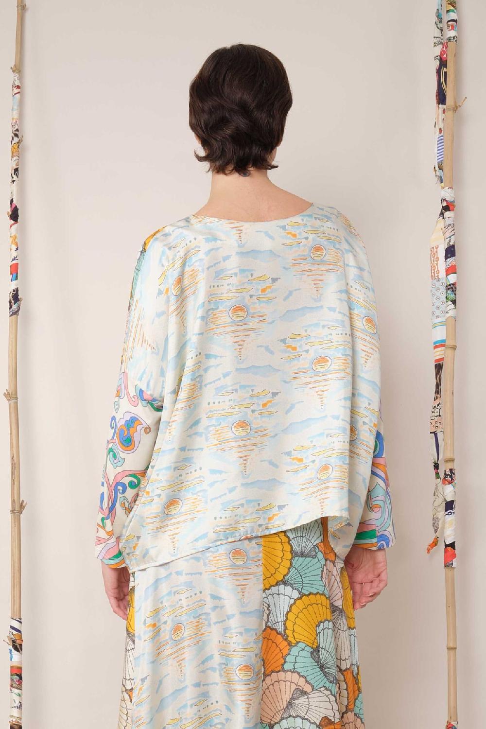 La Prestic Ouiston Top JANINE – Mix L.A. Sunset Ciel