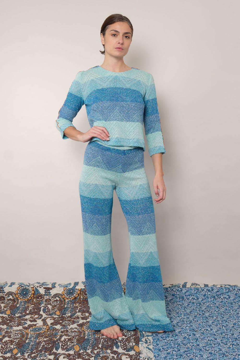 la prestic ouiston Top KELLY – Chevron bleu