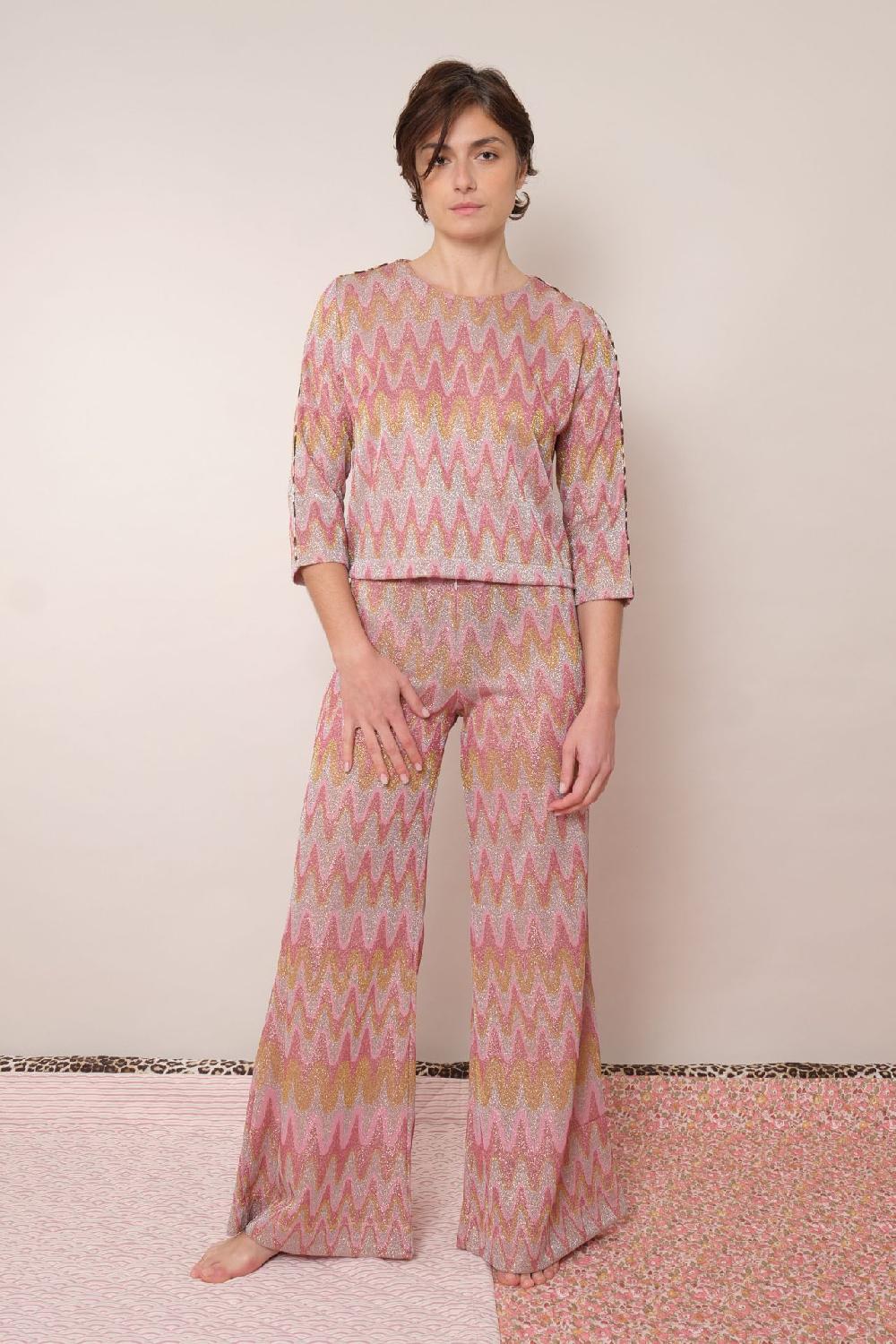 la prestic ouiston Top KELLY – Vague rose