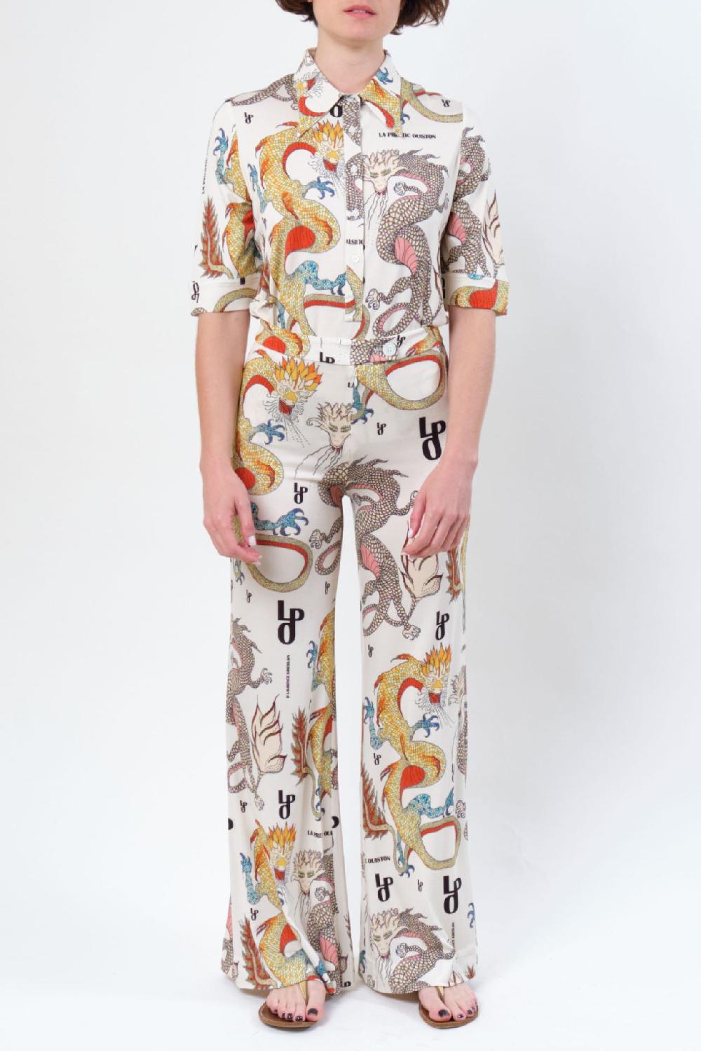 la prestic ouiston Pantalon GIUDECCA – Dragon LPO écru