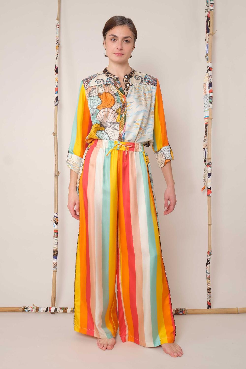 la prestic ouiston Pantalon RING – Mix Raye Multi Acidulé