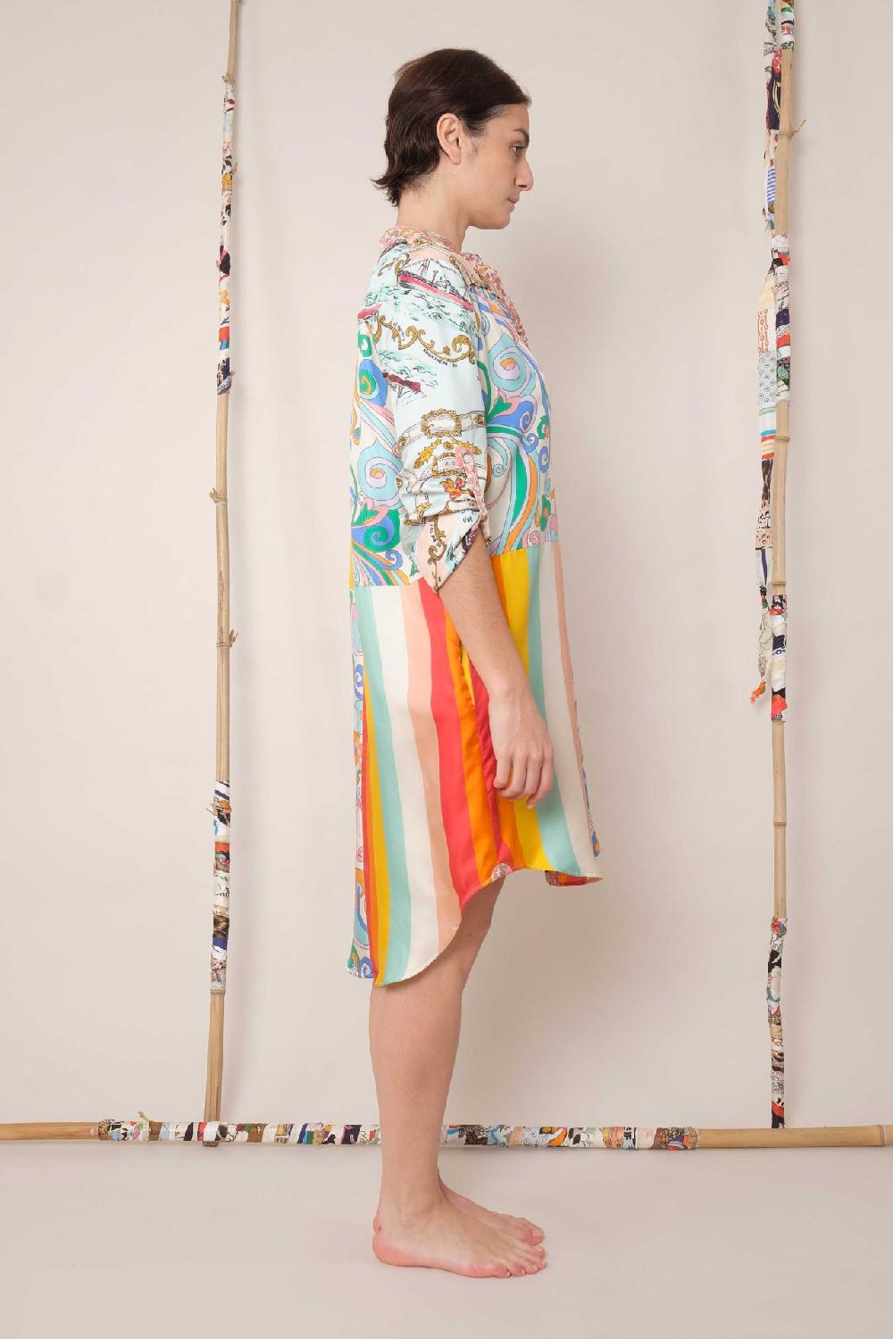 La Prestic Ouiston Robe OPEN IT – Mix Arabesque Lilas