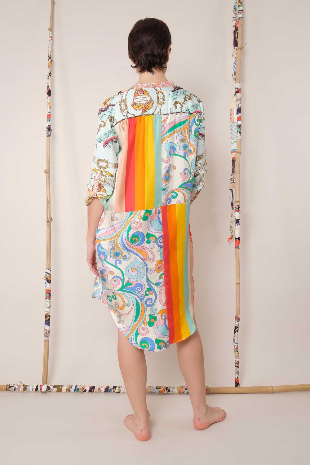 La Prestic Ouiston Robe OPEN IT – Mix Arabesque Lilas