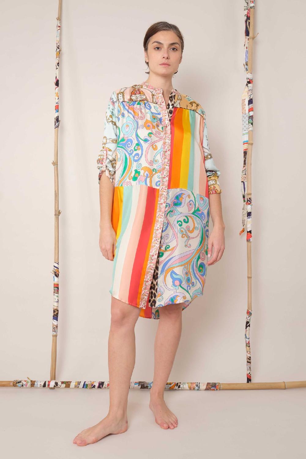 la prestic ouiston Robe OPEN IT – Mix Arabesque lilas