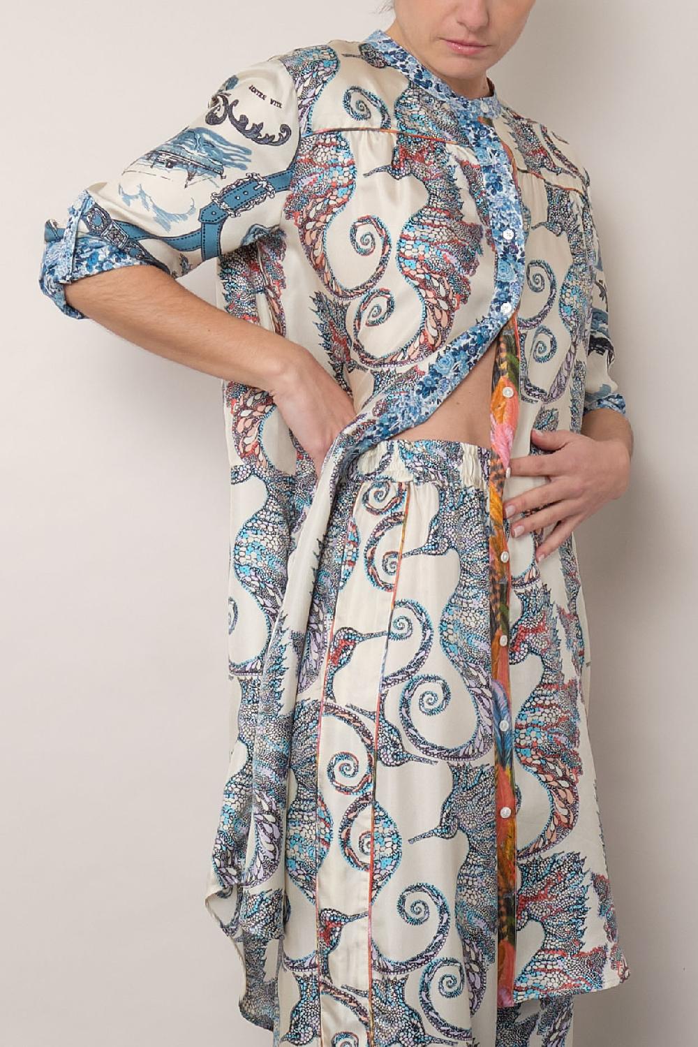 La Prestic Ouiston Robe OPEN IT – Mix Hippocampe Multi