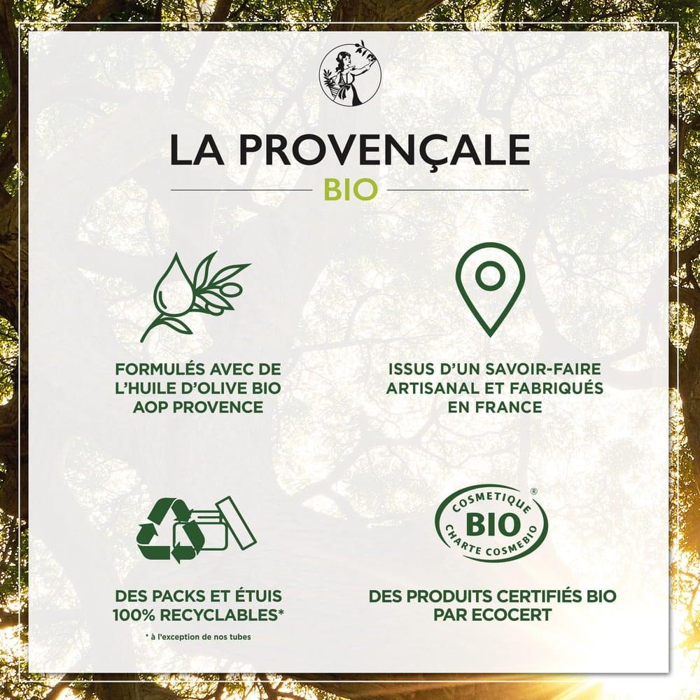 La Provençale La Crème Rose De Jouvence Anti-Âge Éclat Certifiée Bio