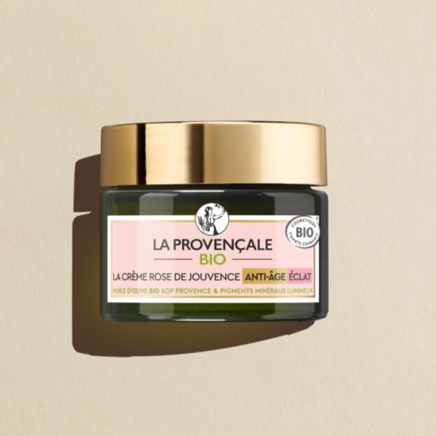 la provençale La Crème Rose de Jouvence Anti-Âge Éclat certifiée Bio