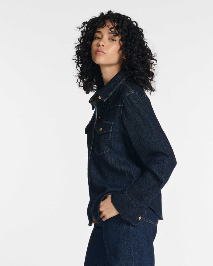 Lab Dip Chemise Ajustée DENIM 3D DALIA