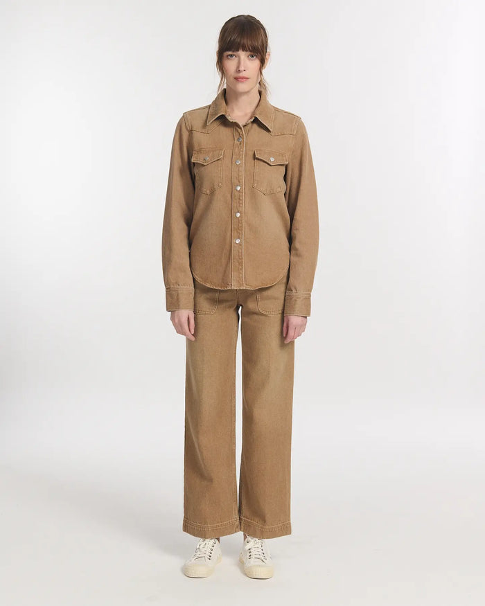 lab dip Chemise ajustée DENIM DYE DALIA