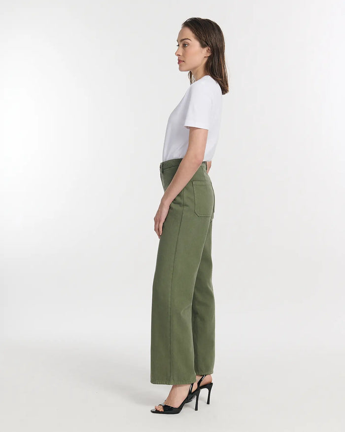 Lab Dip Jeans Droit Large DENIM COULEUR SWANN