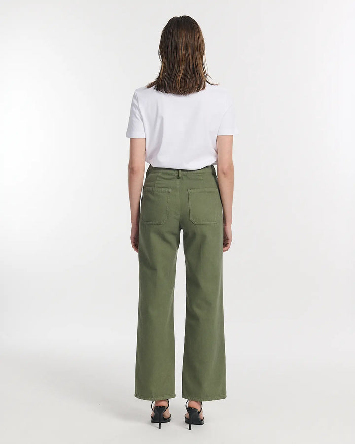 Lab Dip Jeans Droit Large DENIM COULEUR SWANN