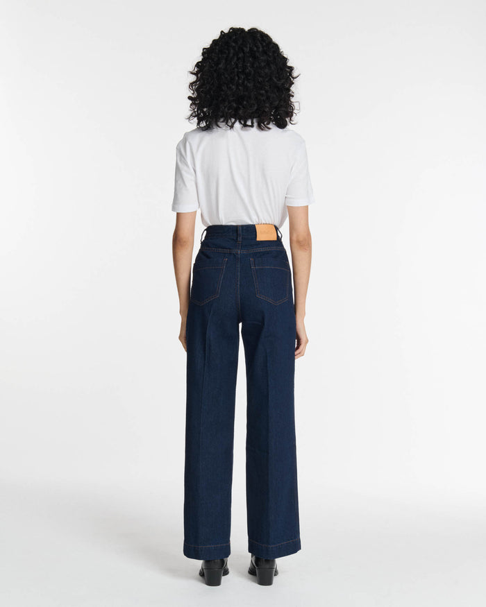 Lab Dip Jeans Droit Large DENIM SAMUEL