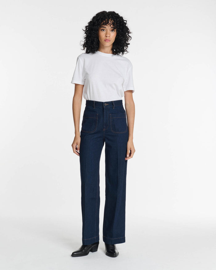 lab dip Jeans droit large DENIM SAMUEL