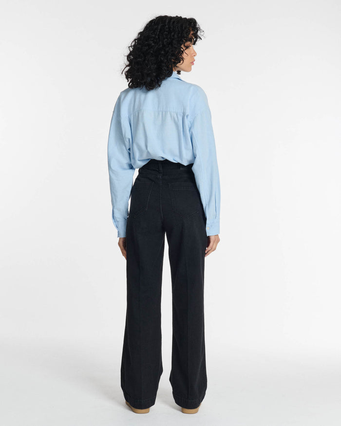 Lab Dip Jeans Droit Large DENIM SAMUEL