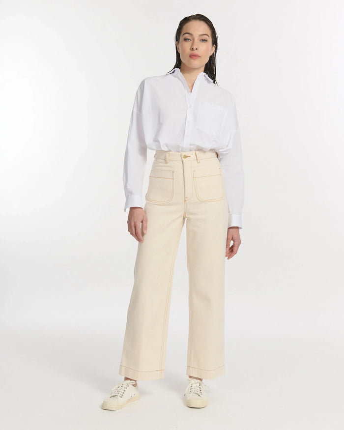 lab dip Jeans droit large DENIM SAMUEL