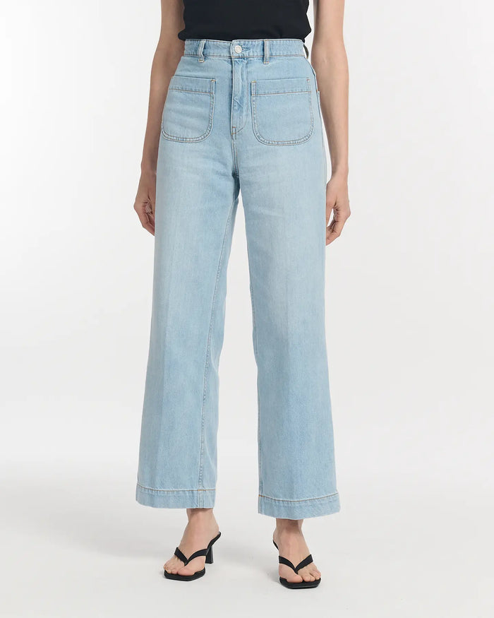 Lab Dip Jeans Droit Large DENIM SAMUEL